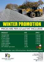 Winter promotions