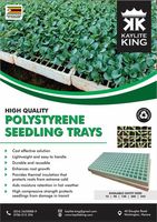 Polystyrene Seedling Trays