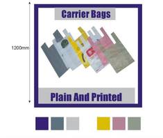 Printed & Plain Carrier Bags