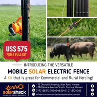 solar powered electric fence