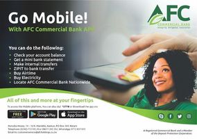 AFC Commercial Bank Mobile Banking application