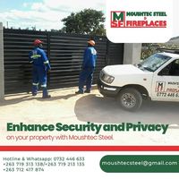 Enhance your security on your property with Moushtec Steel
