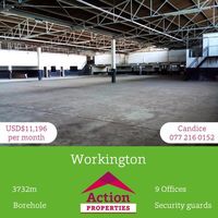 Large industrial warehouse for rent in Workington