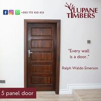 Five panel door