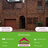 Duplex flat for rent in Avenues