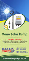 Mono Solar Pump