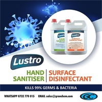 High Quality Trusted Hand Sanitiser and Surface Disinfectant