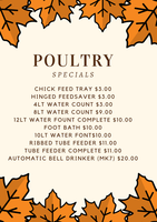 Poultry Specials