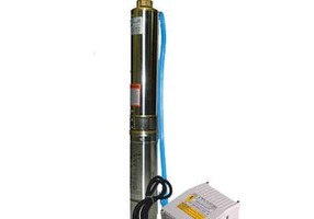 3 SERIES MODEL STERLING SUBMERSIBLE PUMPS -  +/- 3000L TO 4000L PER HOUR - 380V (THREE PHASE) PUMPS