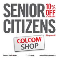 Colcom Senior Citizens Wednesdays