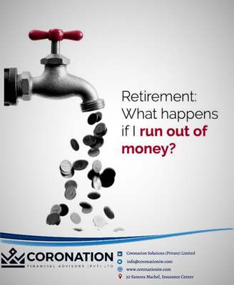 What happens if you outlive your retirement investment capital?