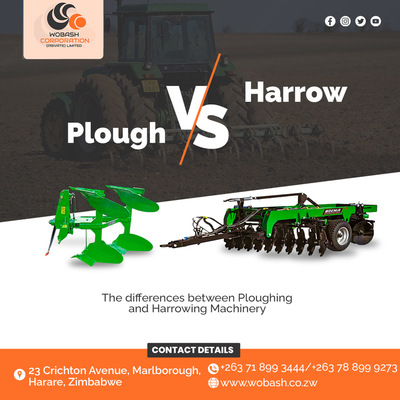 Ploughing versus Harrowing Framing Machinery